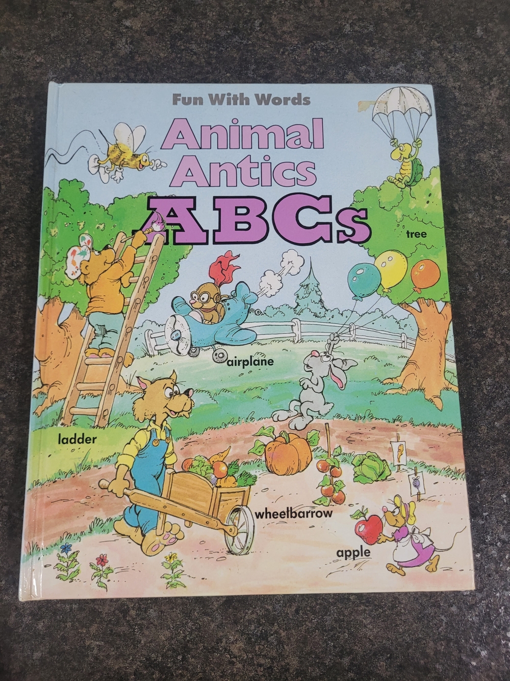 Animal Antics ABCs Kids Book - B Mitchell - Hard Cover
